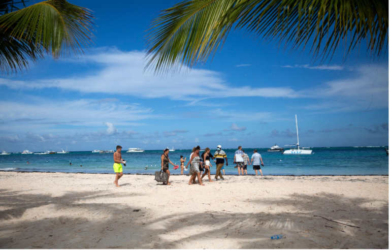 Caribbean with its British atmosphere