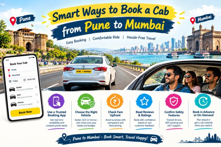 Pune to Mumbai Cab Booking